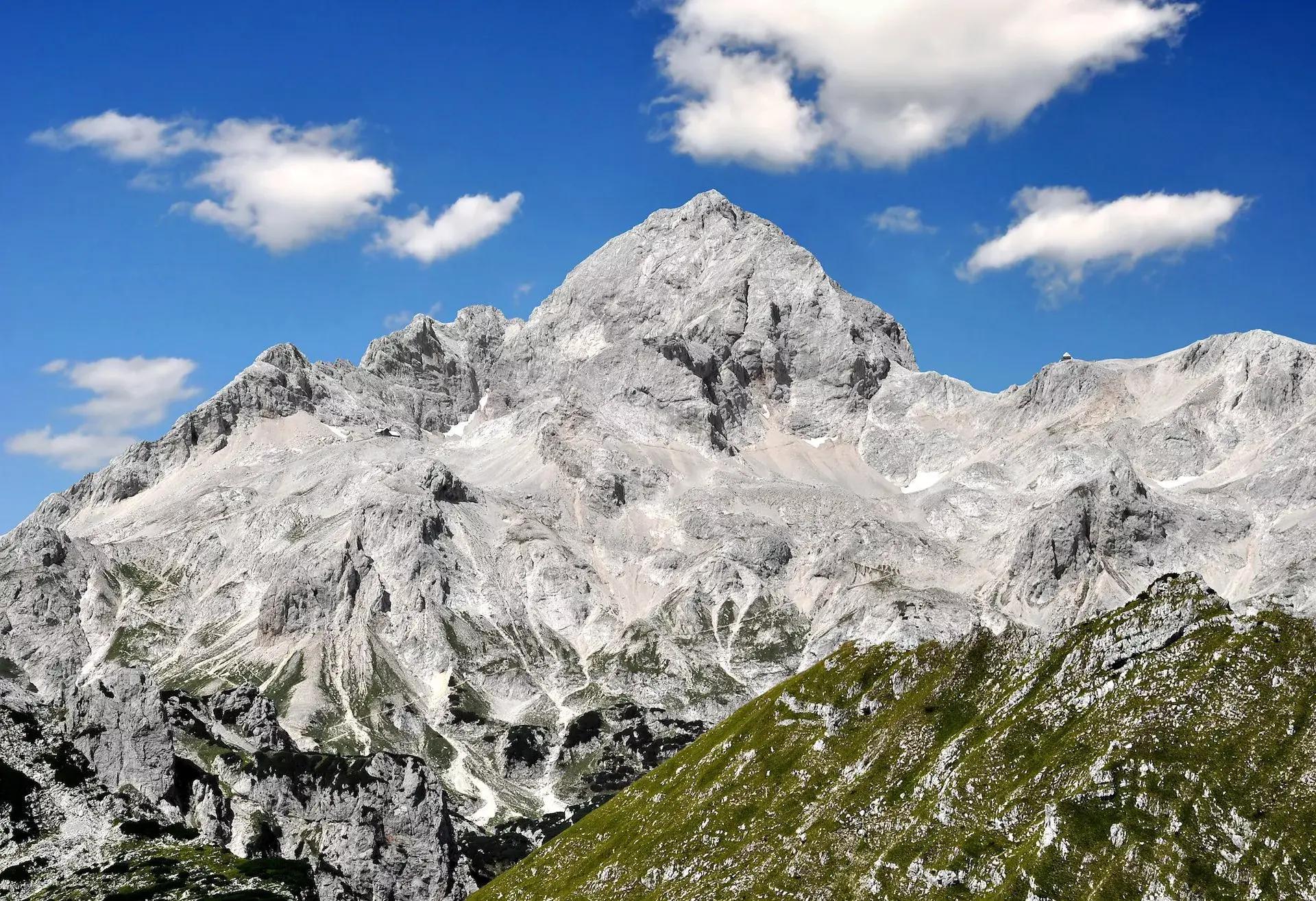 Vue du Triglav depuis le Viševnik