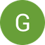White letter G inside a green circle