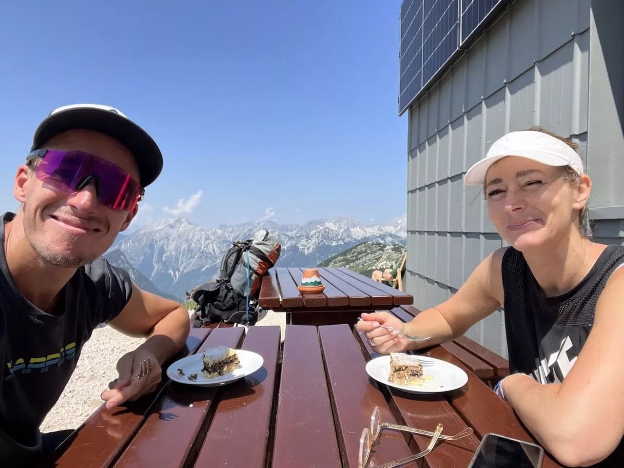 A break for Gibanica desert on Prehodavci