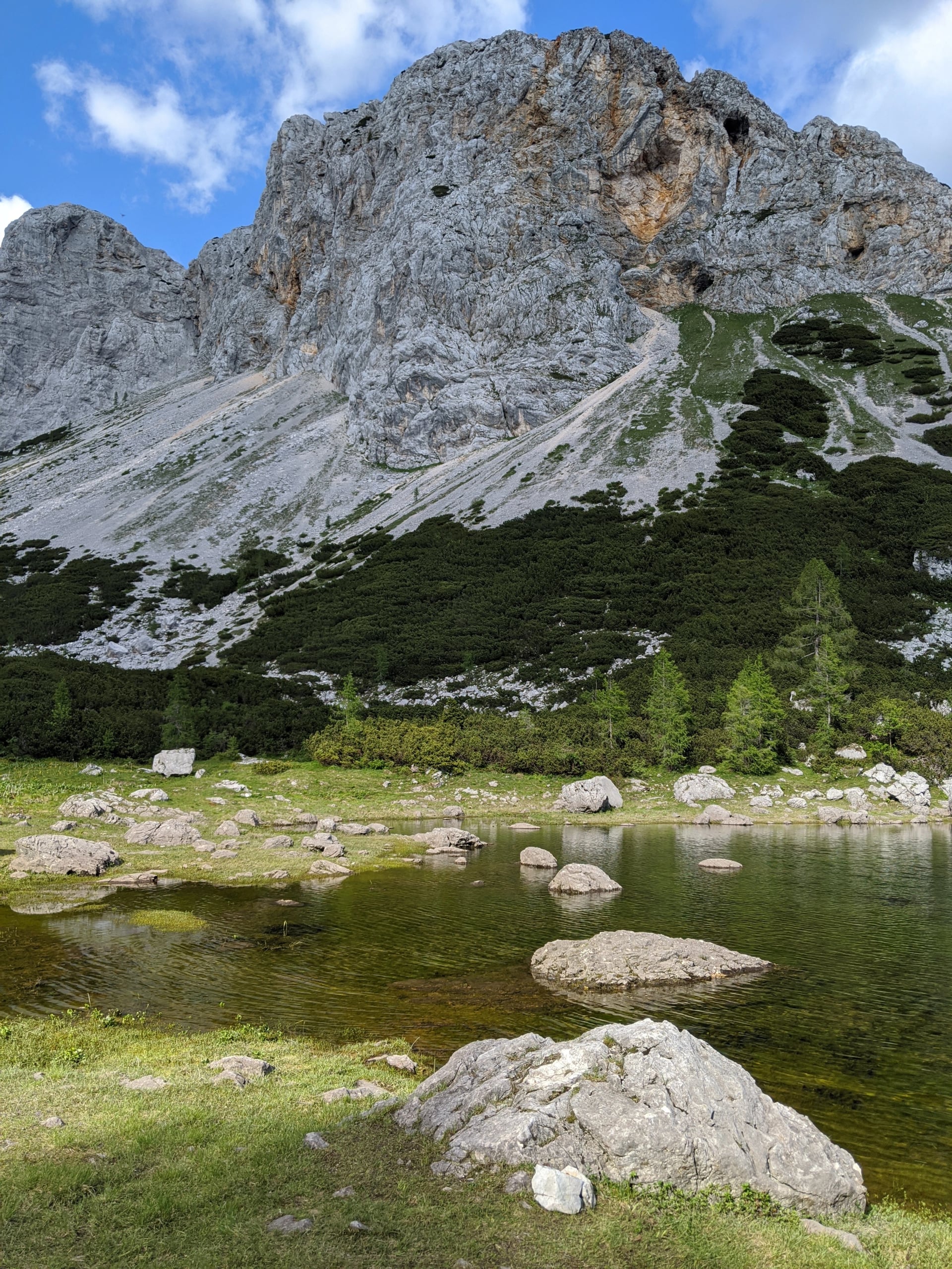 Triglav Lake and Mala Tičarica
