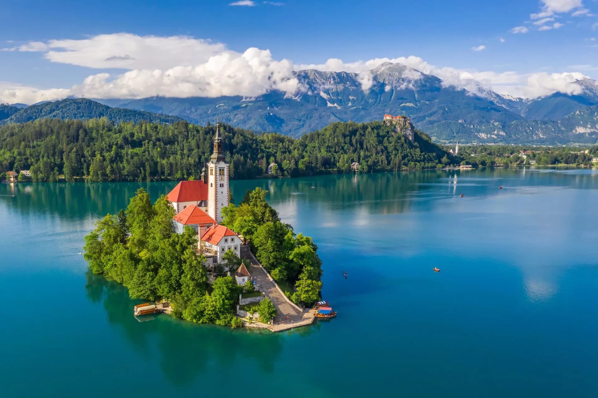 lake bled island