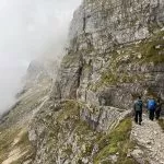 a long hike down from dolič hut in late september