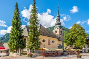 Church of Our Lady on the White Gravel in Kranjska Gora