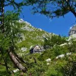 Helicopter supplying Vodnik lodge