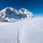 Kredarica and Triglav in winter