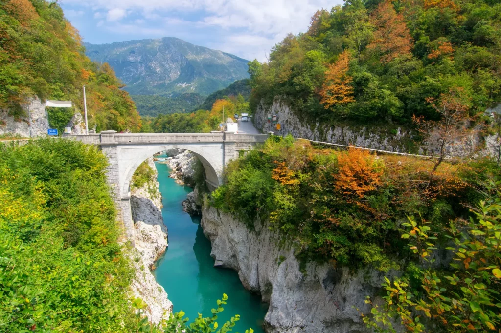 Napoleon's bridge near Kobarid