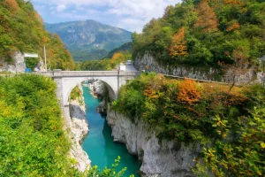 Napoleon's bridge near Kobarid