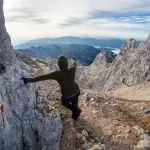 On the way to Triglav summit