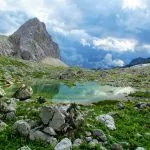 One of the seven lakes near Prehodavci