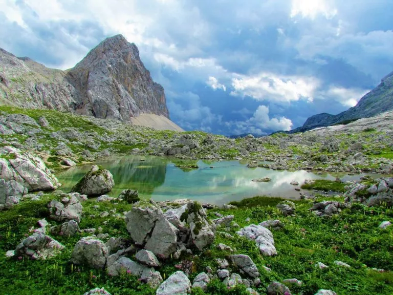 One of the seven lakes near Prehodavci