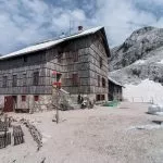 Planika lodge below Triglav