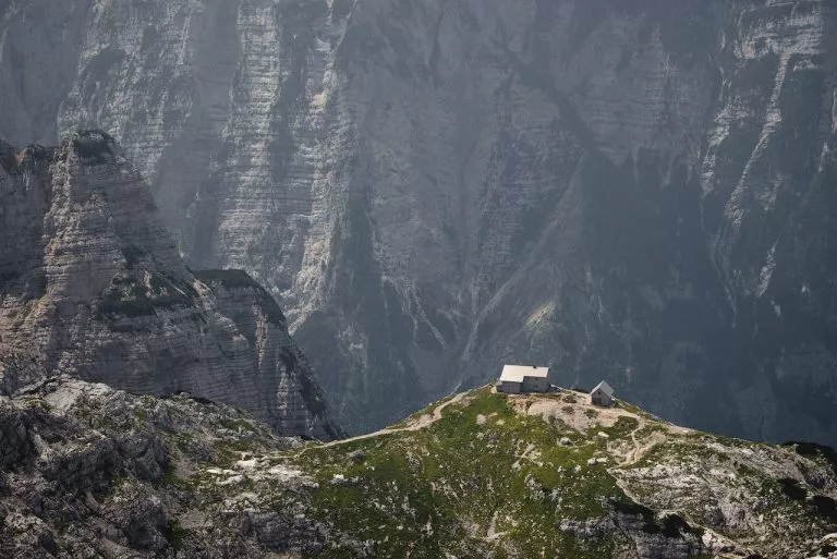 Pogačnik hut on Kriški Podi