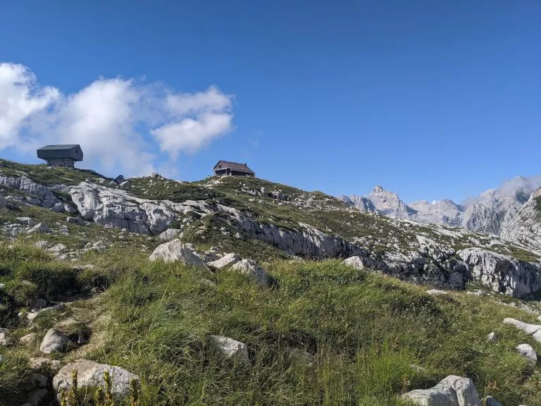 Prehodavci mountain hut and bivouac