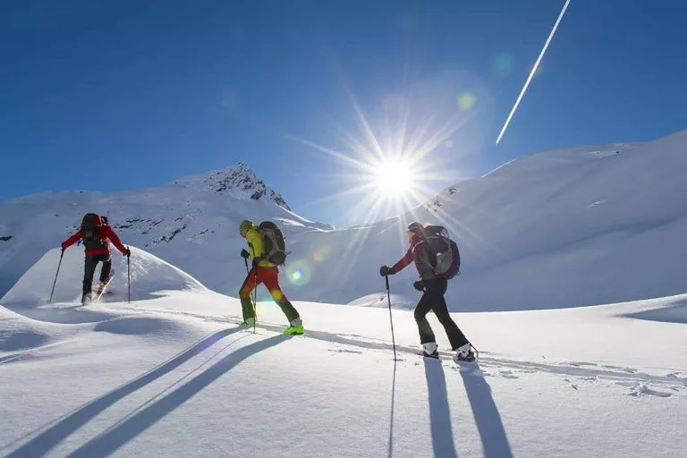 Ski touring in Triglav national park