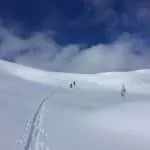 Ski touring in Vogel