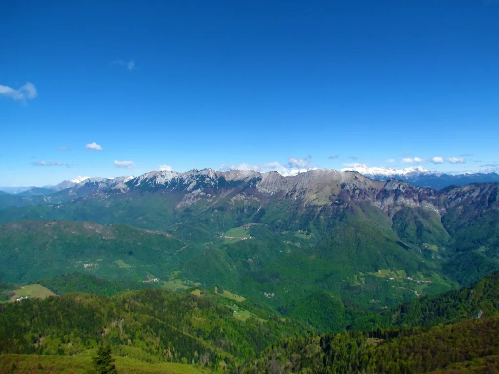 Slovenia above Baska Grapa