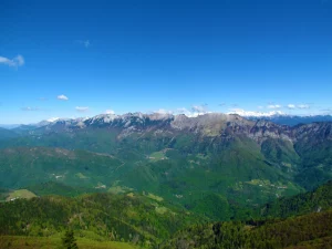 Slovenia above Baska Grapa