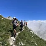 the zelnarice ridge above the seven lakes valley