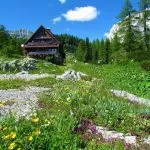 The hut at Triglav lakes