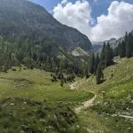 Towards Krn Lake