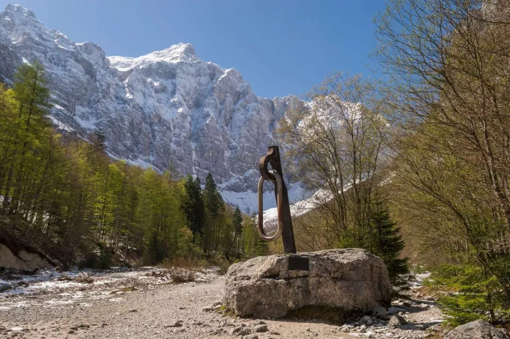 La face nord du Triglav vue de la vallée de Vrata 1024x681 Triglav north face as viewed form Vrata valley
