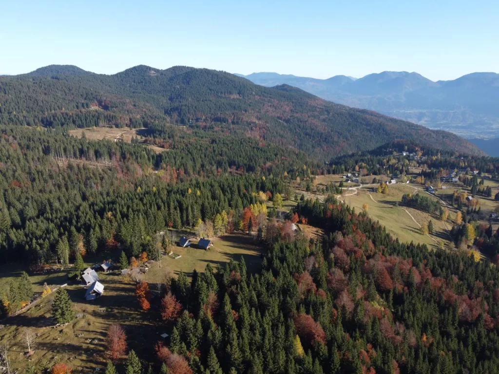 uskovnica mountain pasture