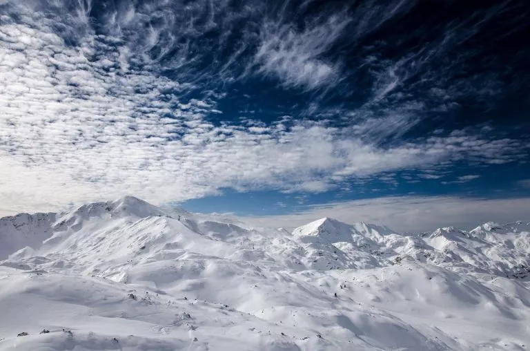 Vogel ski resort in winter