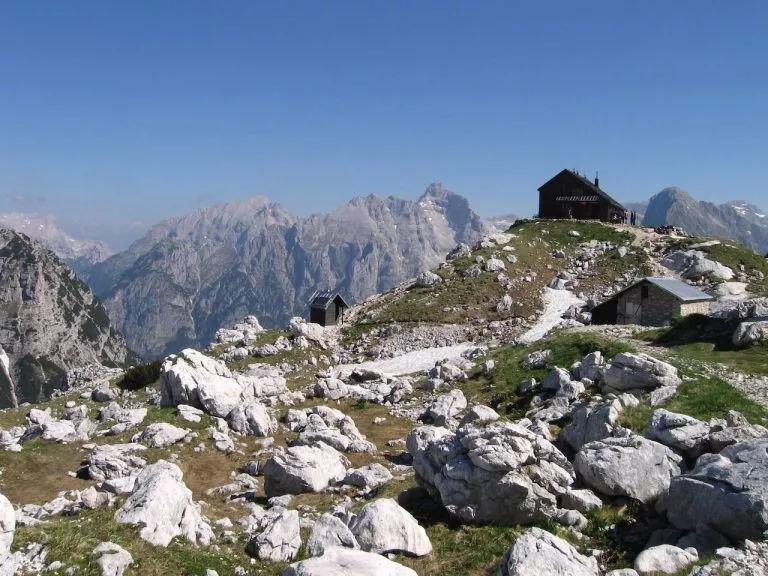 Zasavska hut at Prehodavci